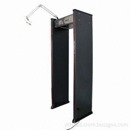 Walk-through Metal Detector Door with Camera, Waterproof and Super Bright LCD for Outdoor Use